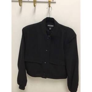 NEW STEVE MADDEN women's ardine jacket in black